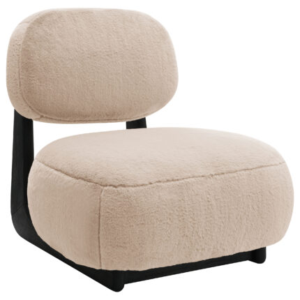 Duffie Upholstered Armless Accent Chair Camel product image