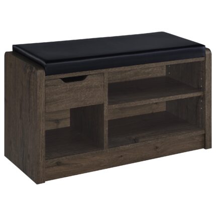 Arrington Storage Bench Smoked Oak product image