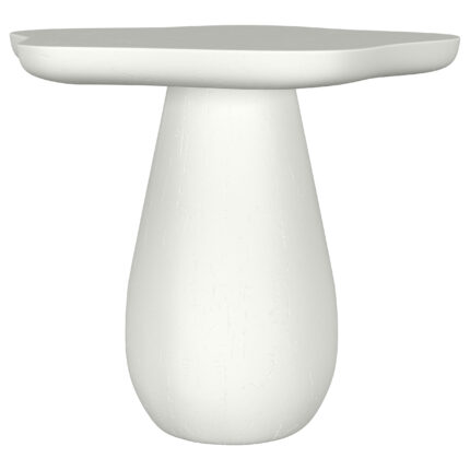 Perth 17-inch Side Table with Cloud-Shaped Top Off White product image
