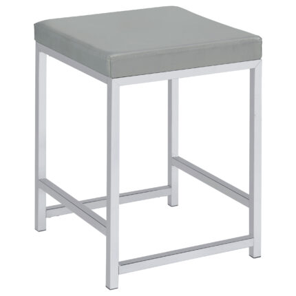 Umbridge Upholstered Square Padded Cushion Vanity Stool product image