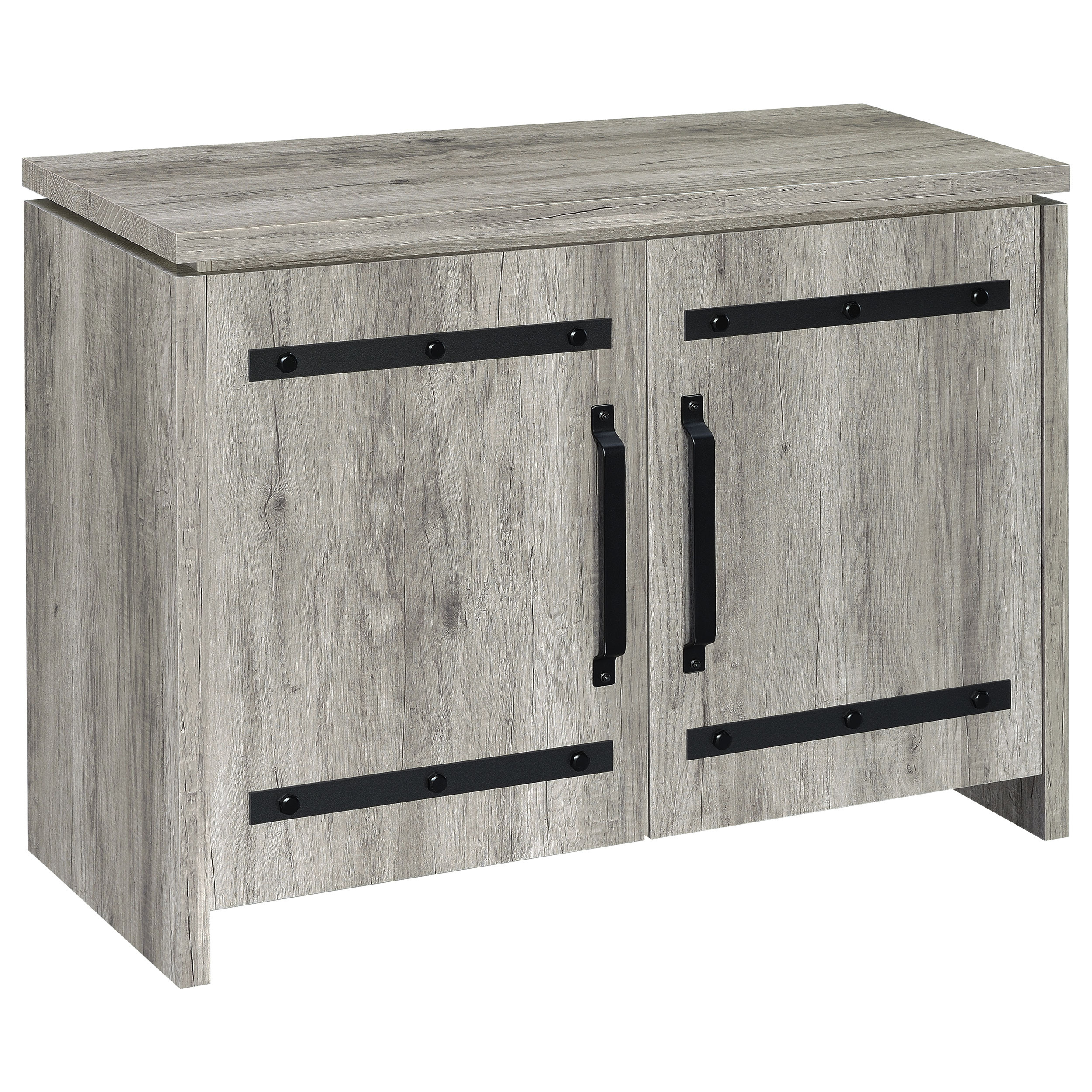 Enoch 2-door Engineered Wood Accent Cabinet Grey Driftwood Enoch 2-door Engineered Wood Accent Cabinet Grey Driftwood product image