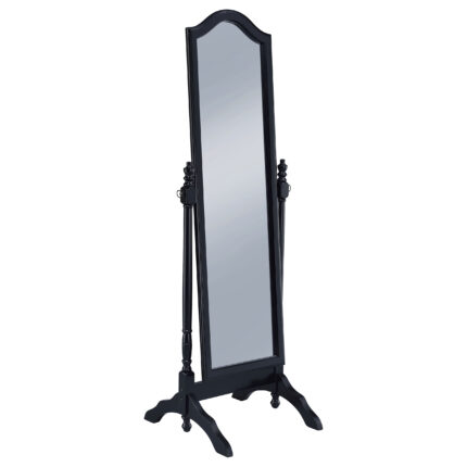 Cabot Wood Adjustable Full Length Cheval Mirror Black product image