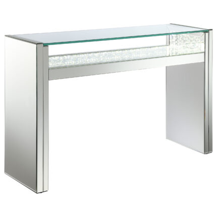 Edna Mirrored Console Table LED Lighting Silver product image