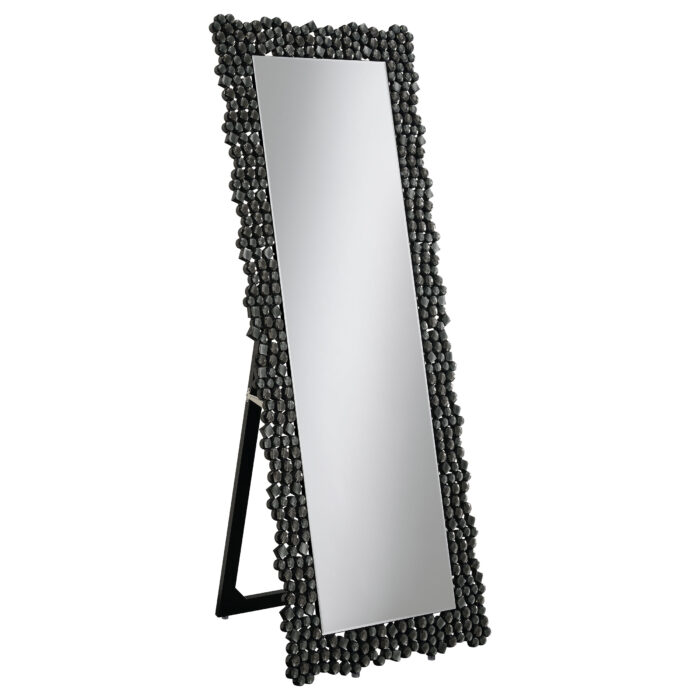 Mckay 24 x 63 Inch Acrylic Frame Standing Mirror Smokey Grey product image