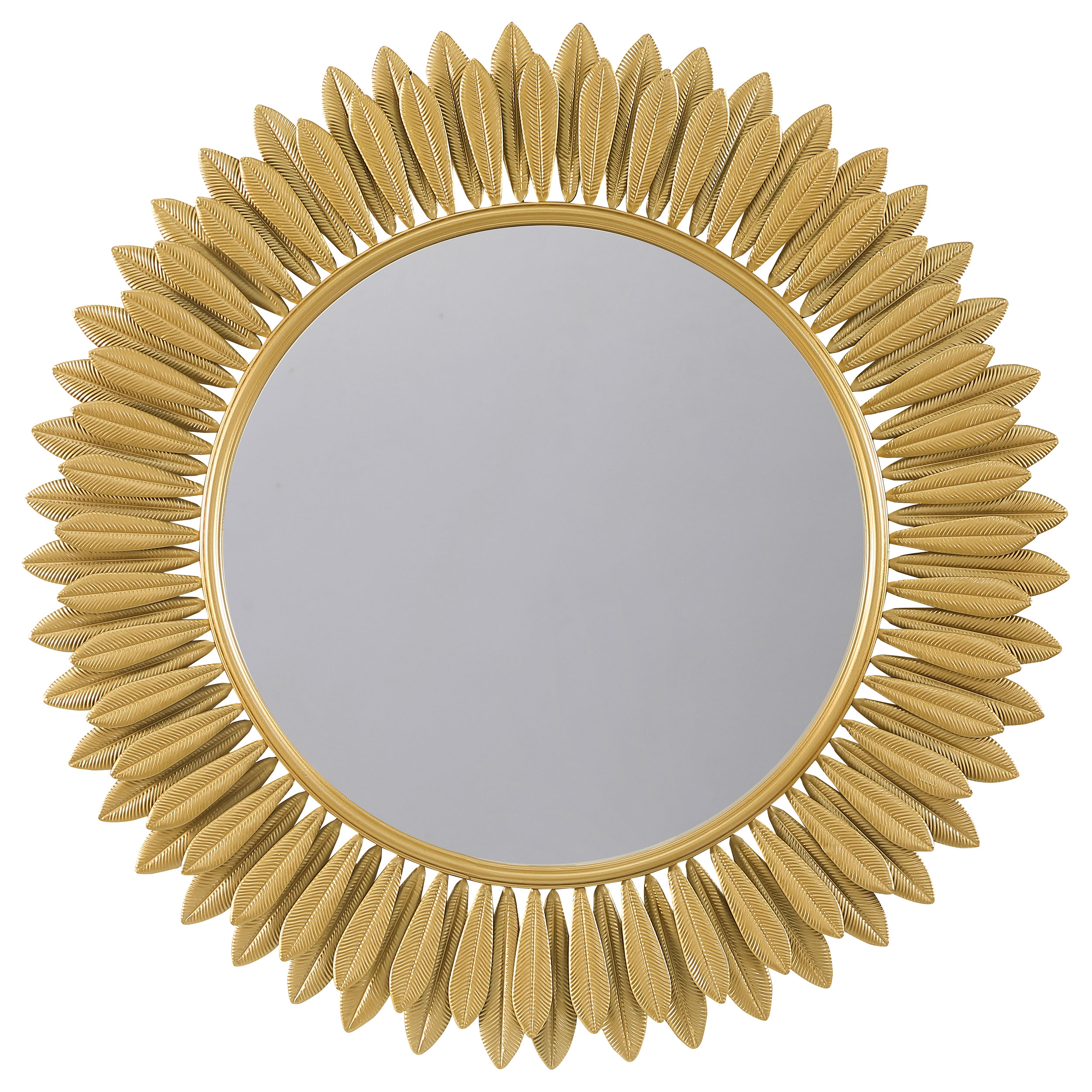 Tuscany 35 x 35 Inch Sunburst Wall Mirror Gold Tuscany 35 x 35 Inch Sunburst Wall Mirror Gold product image