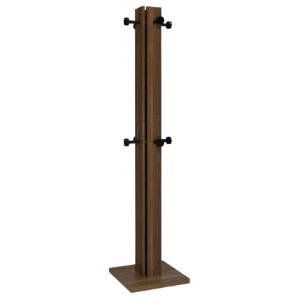 Rikkie Engineered Wood Coat Rack Walnut product image