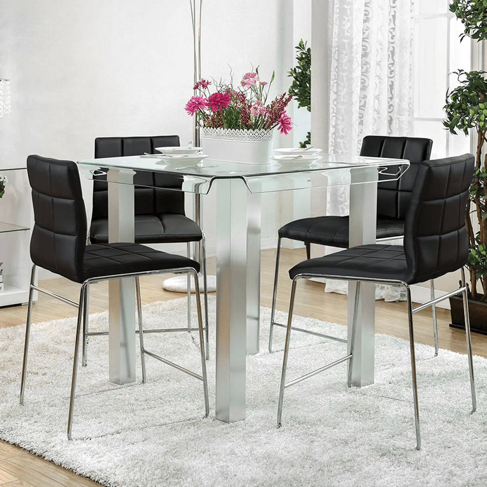 3362PT-5PC Richfield 5 Piece Counter Height Dining Set By Furniture of America 3362PT-5PC Richfield 5 Piece Counter Height Dining Set By Furniture of America product image