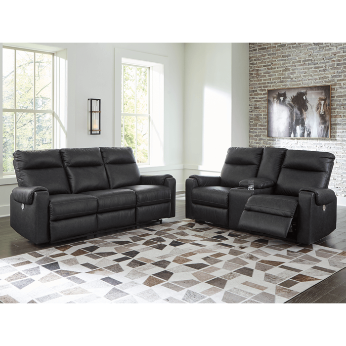 Axtellton Power Reclining Sofa and Loveseat By Ashley product image