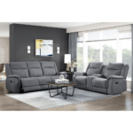 Dean Reclining Sofa and Loveseat By Homelegance product image