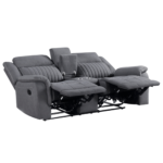 Dean Reclining Loveseat By Homelegance recliner open product image