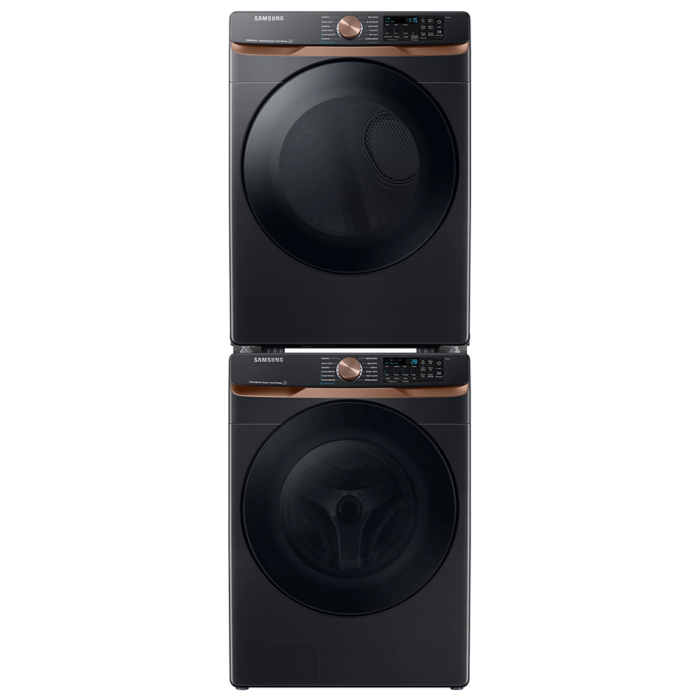 Samsung 5.0 cu. ft. Smart Front Load Washer and 7.5 cu. ft. Smart Gas Dryer Stacking Set