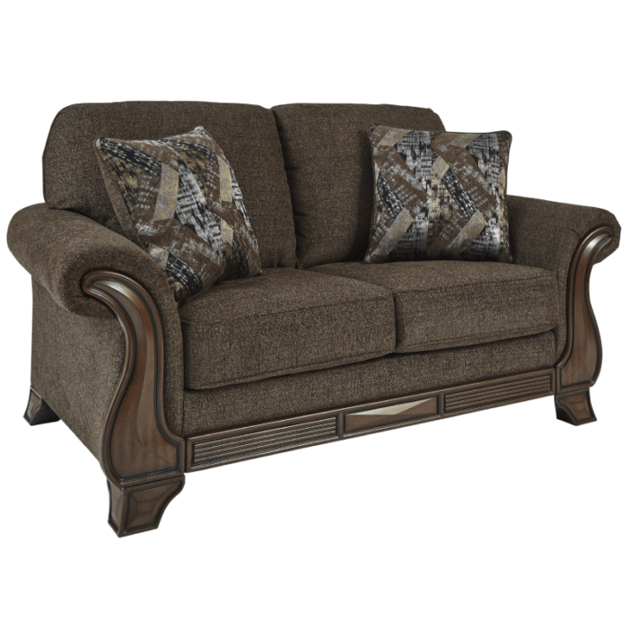Miltonwood Loveseat by Ashley no background angled product image