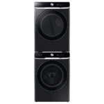 Samsung Brushed Black Washer/Dryer Stack Kit Set product image