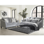 Mathonia Queen Sofa Sleeper and Loveseat Set By Ashley Furniture product image