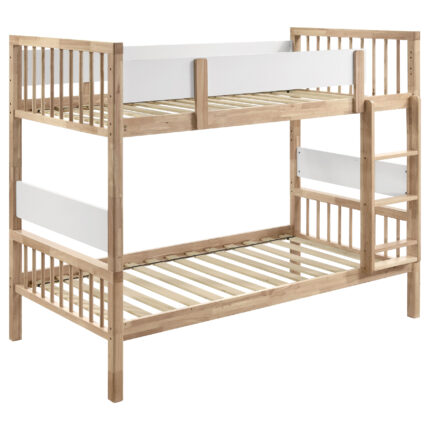 Dakota Wood Twin Over Twin Bunk Bed Natural product image