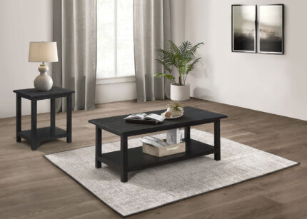 Payne 2-piece Coffee and End Table Set Distressed Java product image
