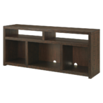 Lexington Dark Mocha Rectangular 70" Solid Wood TV Stand By Martin Svensson angled product image