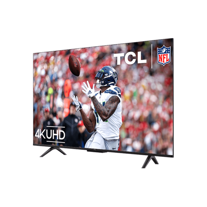 43S571G TCL 43" S Class 4K UHD HDR LED Smart TV with Google TV angled product image