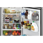 FFTR2045VS Frigidaire 20 Cu. Ft. Garage Ready Top Freezer Refrigerator fridge close up product image