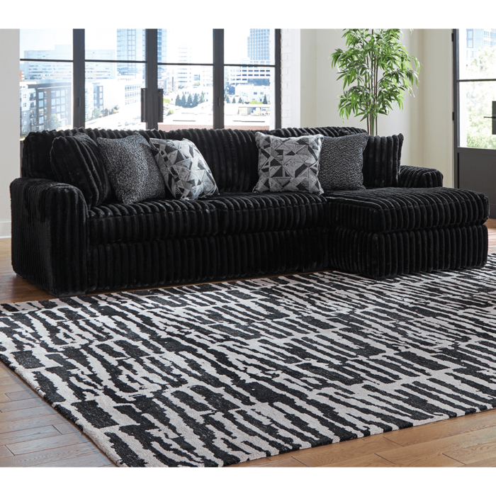 Midnight-Madness 2-Piece Sofa with Chaise Right Arm Facing By Ashley product image