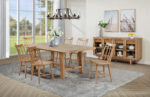 Middleton 7-piece Extension Leaf Dining Set Natural Brown product image