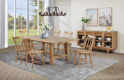 Middleton 7-piece Extension Leaf Dining Set Natural Brown product image