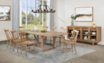 Middleton 10-piece Extension Leaf Dining Set Brown and Black product image