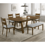 Everly 6 Piece Dining Room Set By Crown Mark