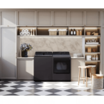 LG 7.3 cu. ft. Ultra Large Capacity Rear Control Gas Dryer with LG Easy Load Door and AI Sensing in room product image