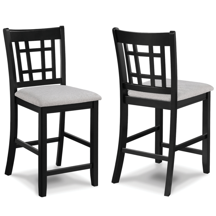 Hartwell Farmhouse 5-Piece Counter Height Dining Set By Crown Mark chairs product image