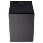LG 5.3 cu. ft. Mega Capacity Smart Top Load Washer with 4-Way Agitator, EasyUnload & AI Sensing top angle product image