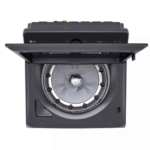 LG 5.3 cu. ft. Mega Capacity Smart Top Load Washer with 4-Way Agitator, EasyUnload & AI Sensing top view product image
