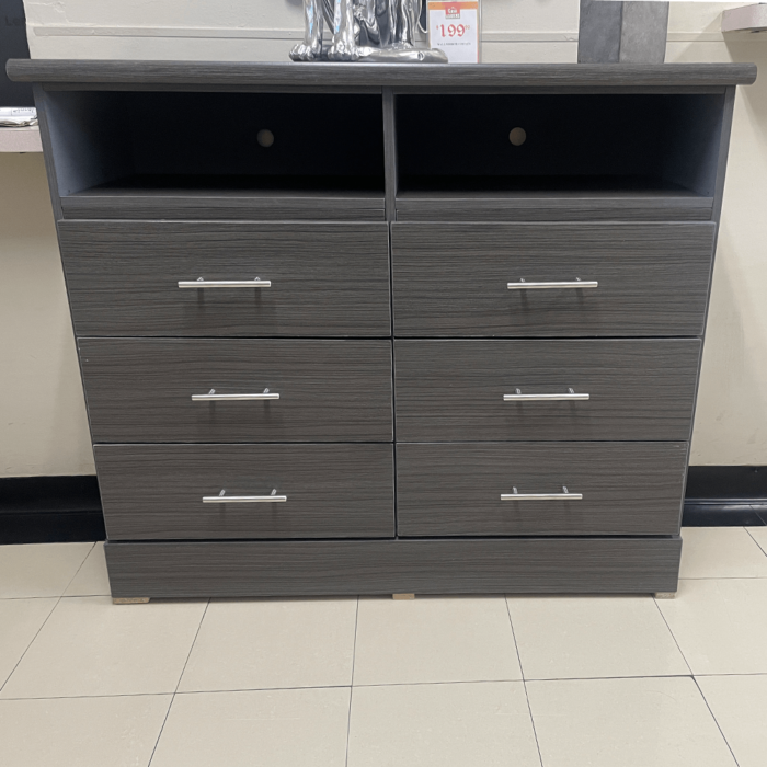 6 Drawer TV Stand Dresser Chest By Asia Direct product image