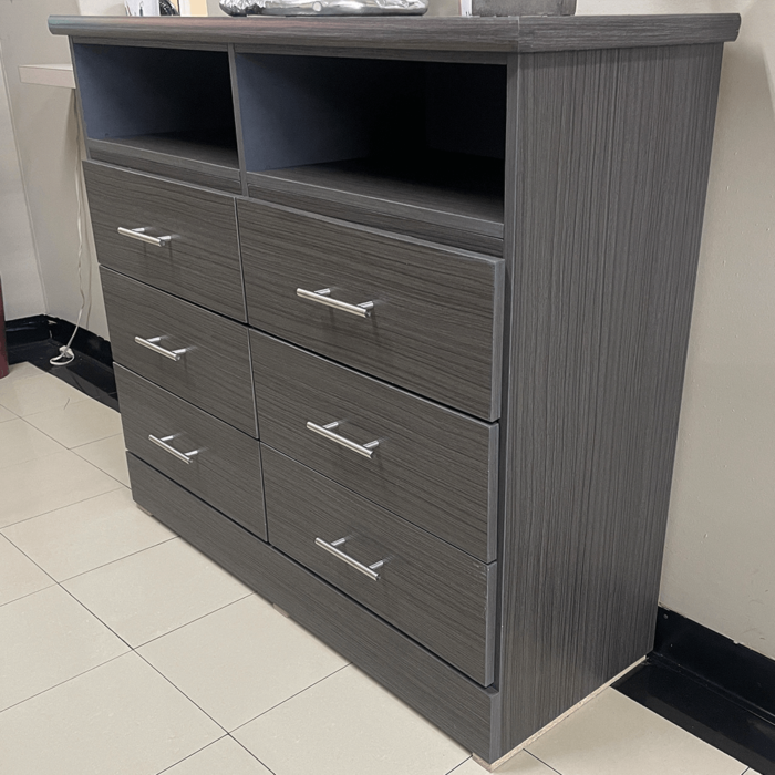 6 Drawer TV Stand Dresser Chest By Asia Direct angeled product image