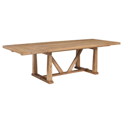 Middleton 106-inch Extension Leaf Dining Table Natural Brown product image