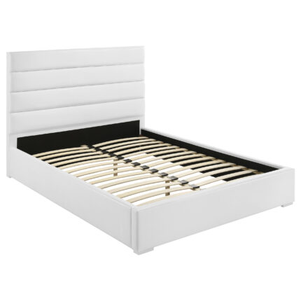 Felicity 53-inch Upholstered California King Bed White product image