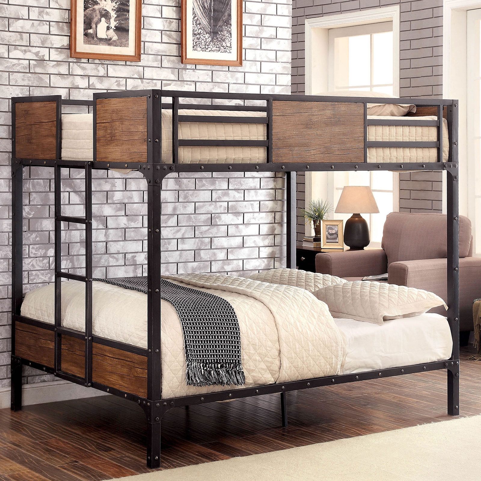 Clapton Full/Full Bunk Bed - Furniture of America product image