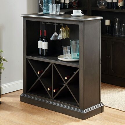 Curio Cabinet Standing Bar Table - Furniture of America product image