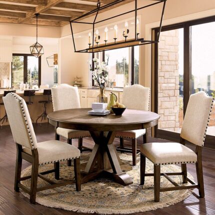 Julia Round Dining Table - Furniture of America product image