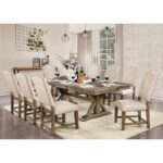 7 Pc Dining Table Set - Furniture of America product image