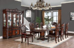 9 Pc Dining Table Set - Furniture of America product image