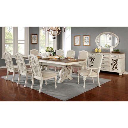 9 Pc Dining Table Set - Furniture of America product image