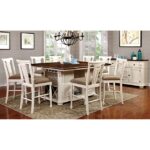 9 Pc Counter Ht Table Set - Furniture of America product image