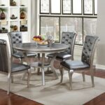 Amina Round Dining Table - Furniture of America product image