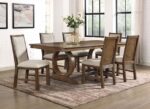 7 Pc Dining Table Set - Furniture of America product image