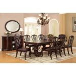 9 Pc Dining Table Set - Furniture of America product image
