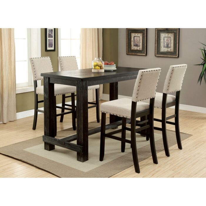 5 Pc Bar Table Set - Furniture of America product image