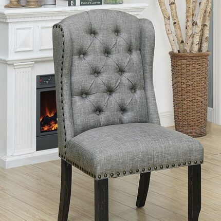 Sania I Side Chair (2/Box) - Furniture of America product image