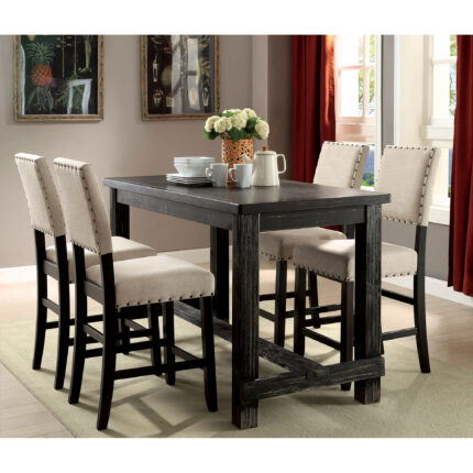 5 Pc Counter Ht Table Set - Furniture of America product image