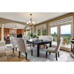 9 Pc Dining Table Set - Furniture of America product image